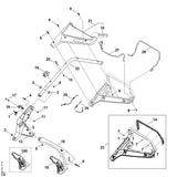 STIHL WB227007500 Seilzug - Antrieb, RM 253 T positie 24 technische tekening