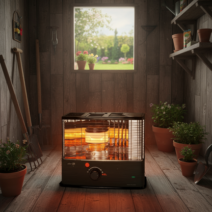 Zibro Petroleum-Heizofen Doppelbrenner RC 32