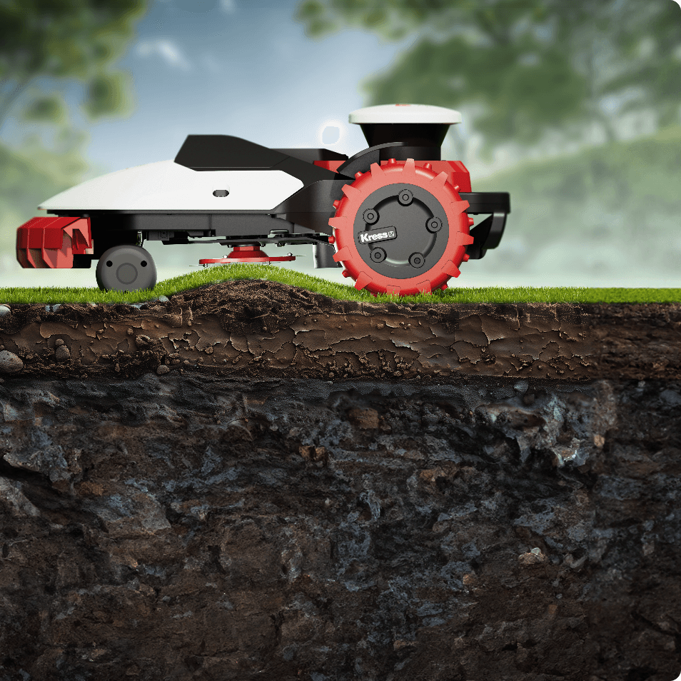 Kress Mähroboter KR233E mit OAS