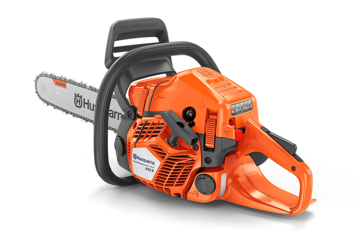 Husqvarna 445S Benzin-Kettensäge - Schwert 38 cm