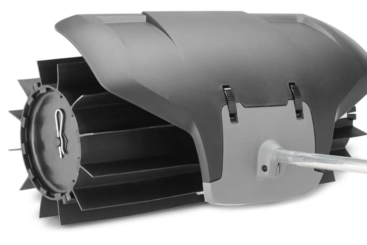 Sweeper attachment SR600-2 Kehrbürsten-Aufsatz – für Kombi‑Trimmer und -Freischneider