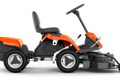 Husqvarna R 112iC Akku-Frontmäher (Rider) – inkl. Mähdeck, Akku & Ladegerät