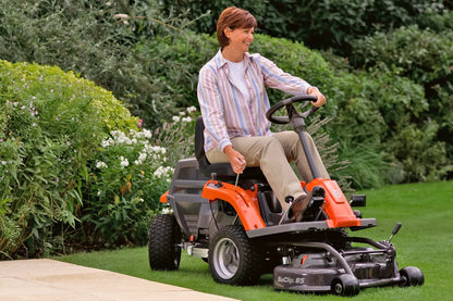 Husqvarna R 112C5 Frontsitzmäher - 85 cm Schnittbreite, Benzin