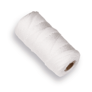 Labora Aussteckschnur Nylon Weiß - 50 Meter