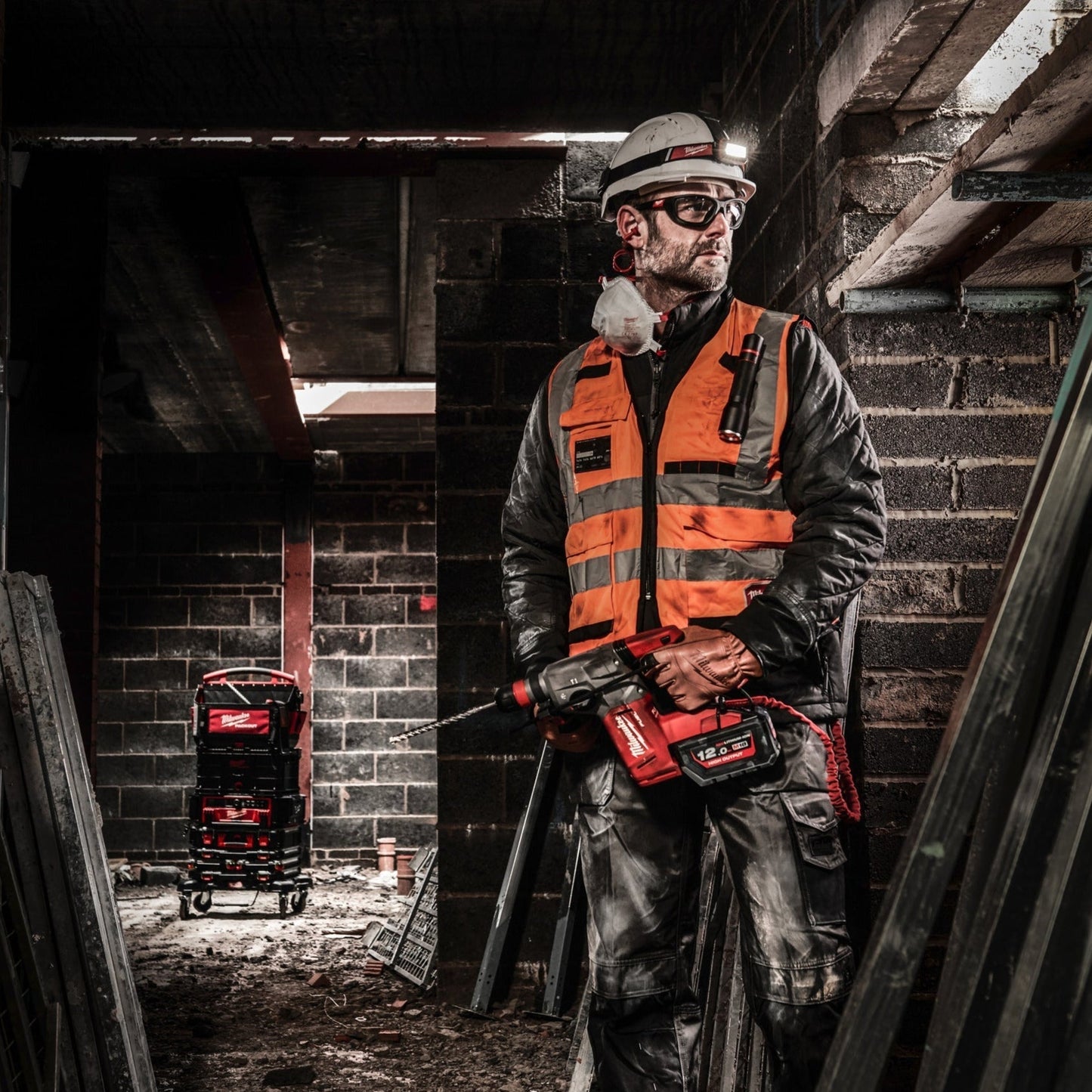 Milwaukee Premium High-Visibility Sicherheitsweste – Orange