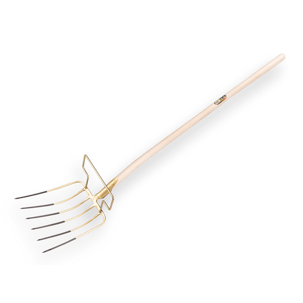Offner Laubgabel 6-zähnig - mit 130 cm Stiel