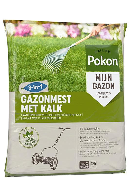 Pokon Rasendünger mit Kalk - 1 kg für 15 m²