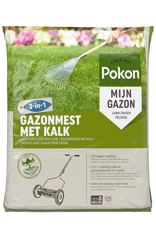 Pokon Rasendünger mit Kalk - 1 kg für 15 m²