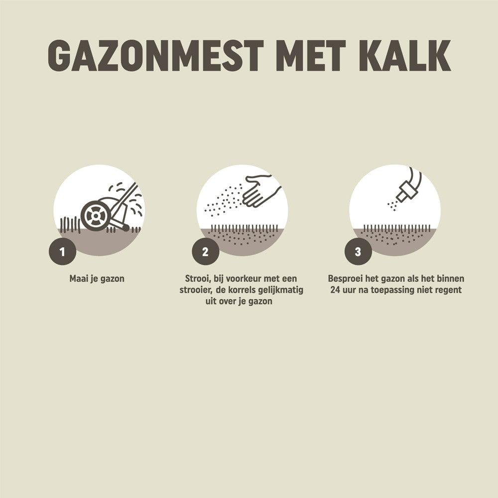 Pokon Rasendünger mit Kalk - 1 kg für 15 m²
