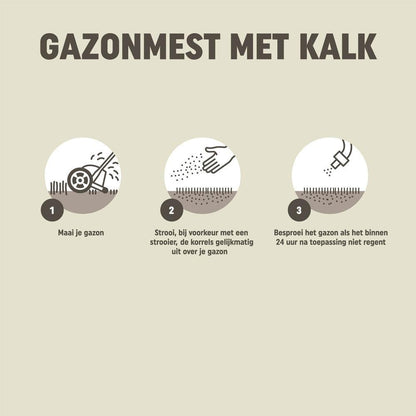 Pokon Rasendünger mit Kalk - 1 kg für 15 m²