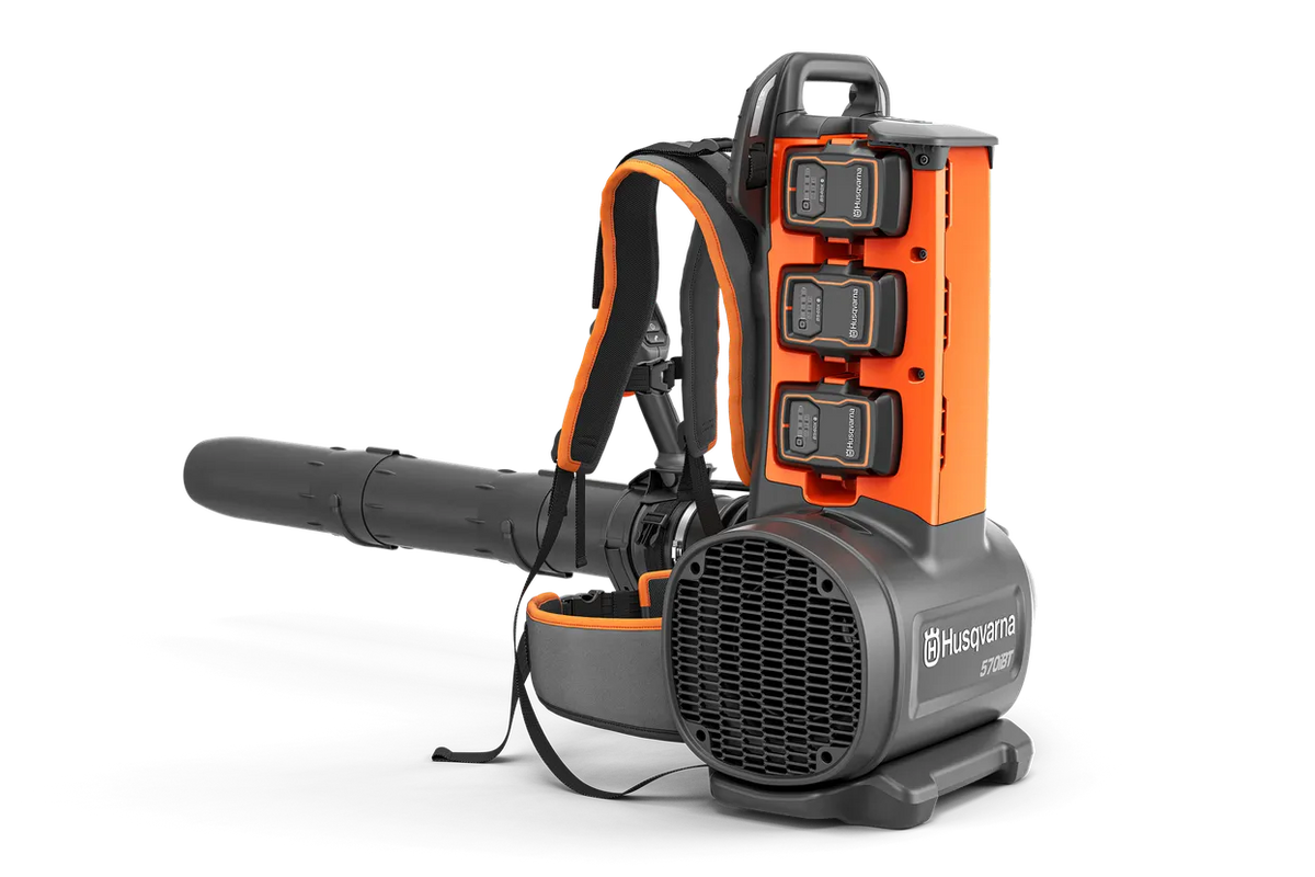 Husqvarna 570iBT Akku-Rucksack-Laubbläser - 84,2 m/s