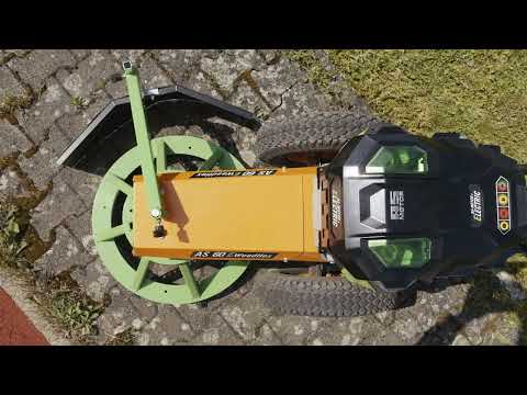 AS Akku-Unkrautbürstenmaschine 60 E Weedhex Einzelgerät Video