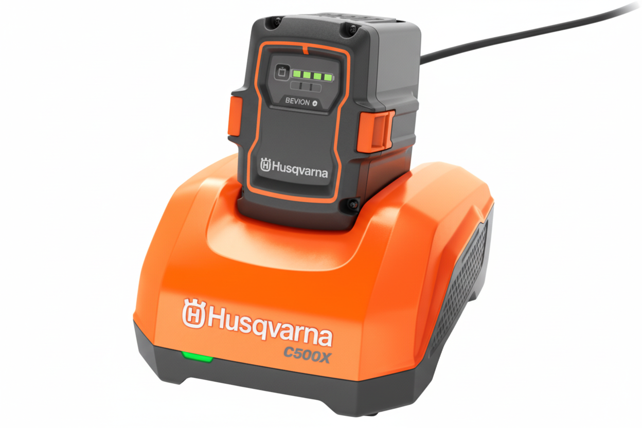 Husqvarna 40-C500X Akku-Ladegerät - Netzbetrieb