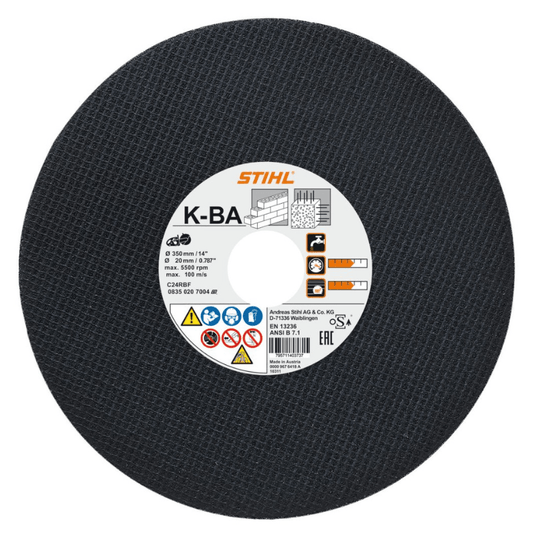 Stihl Kunstharz-Trennscheibe K-BA - 350 mm - Jetzt Stihl bei kaisers.jetzt
