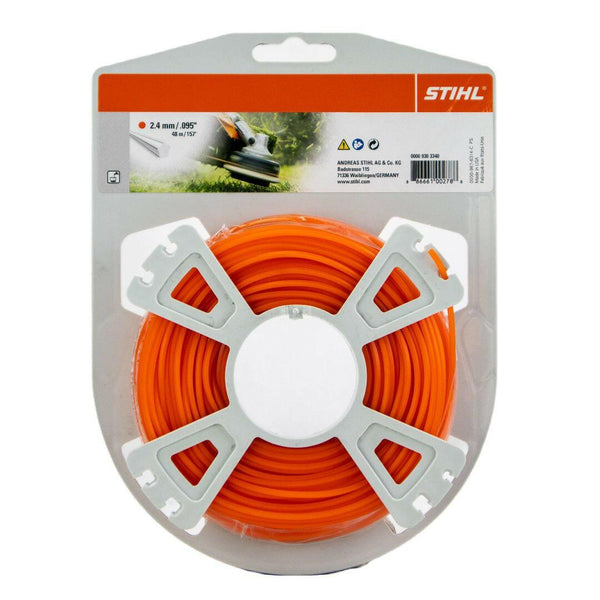 Stihl Mähfaden fünfeckig - 2,4 mm