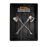 Stihl Blechschild Timbersports - Jetzt Stihl bei kaisers.jetzt