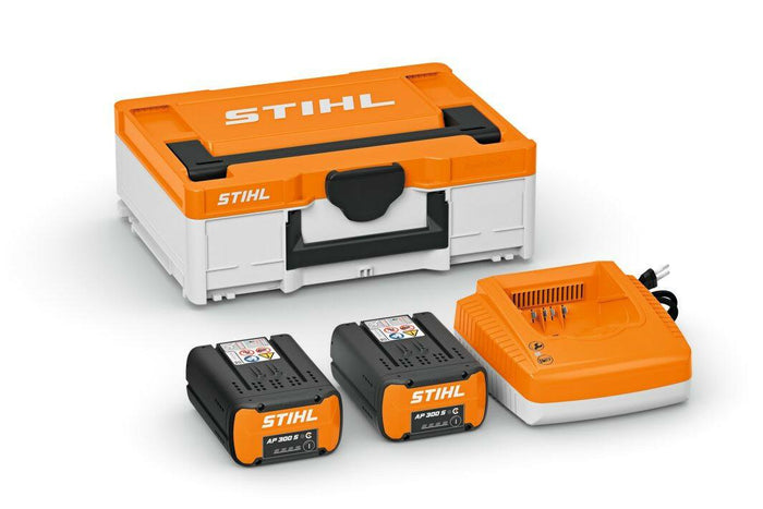 Stihl Power Box PREMIUM Inkl. 2x AP 300 S & AL 500 Schnelladegerät - Jetzt Stihl bei kaisers.jetzt