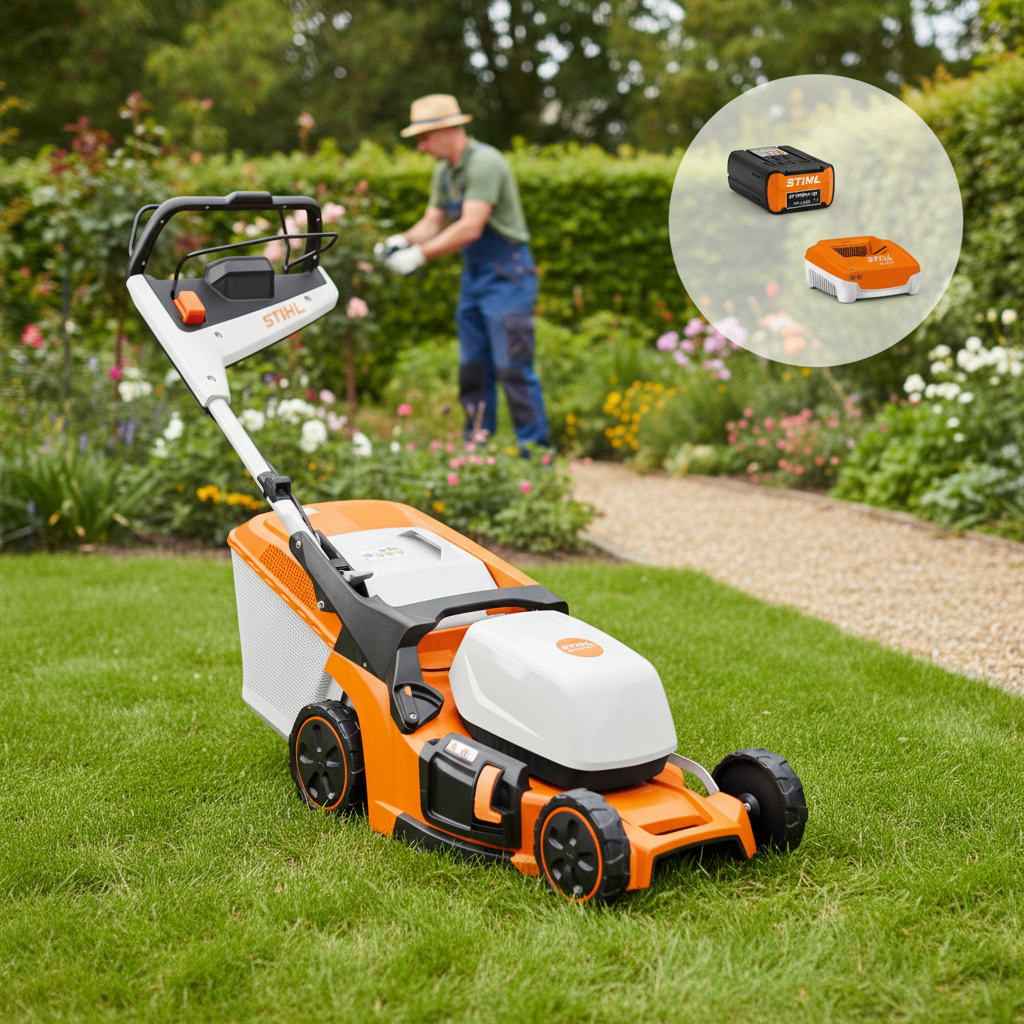 STIHL Akku-Rasenmäher RMA 448.3 PV inkl. Akku und Ladegerät kaufen bei kaisers.jetzt
