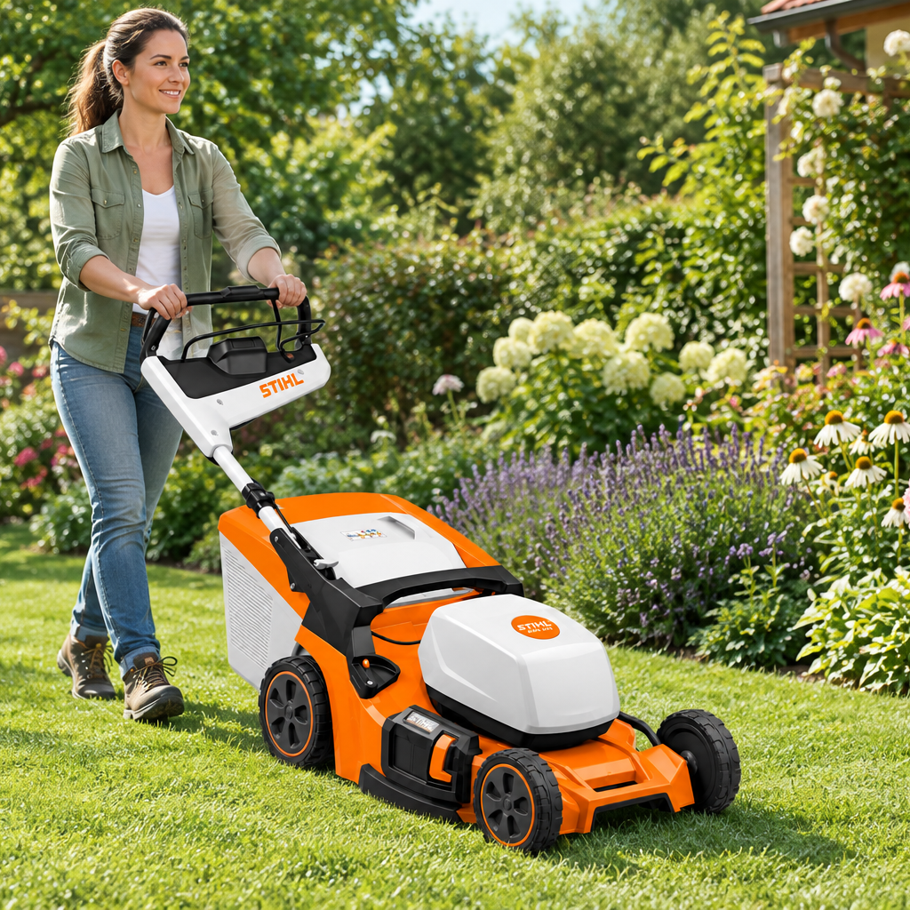 Stihl Akku-Rasenmäher RMA 453.3 PV mit Akku und Ladegerät