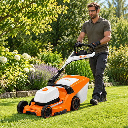 Stihl Akku-Rasenmäher RMA 453.3 PV mit Akku und Ladegerät