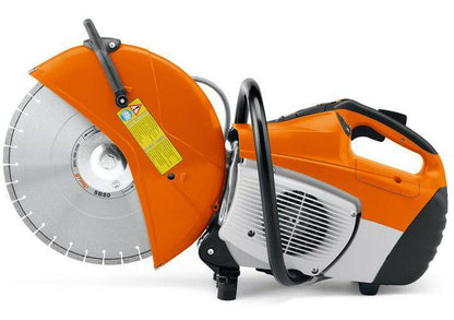 Stihl Benzin-Trennschleifer TS 500i + 2× AgroTech TURBO Diamant-Trennscheibe 350 mm (Set)