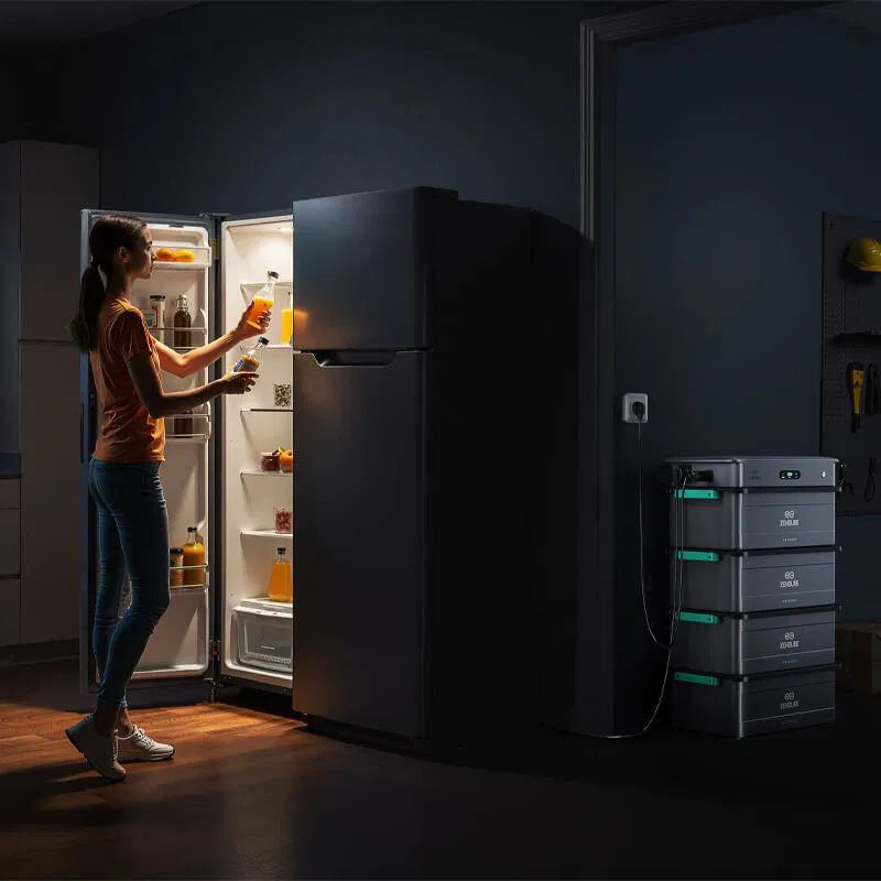 Zendure SolarFlow 2400 AC + AB3000X – Plug-in-Heimbatterie (2,88 kWh)